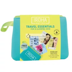   Iroha Nature Cestovná sada Hydratačná maska na tvár Očné náplasti Masky proti únave Poopáleninová maska Vhodná pre všetky typy pleti