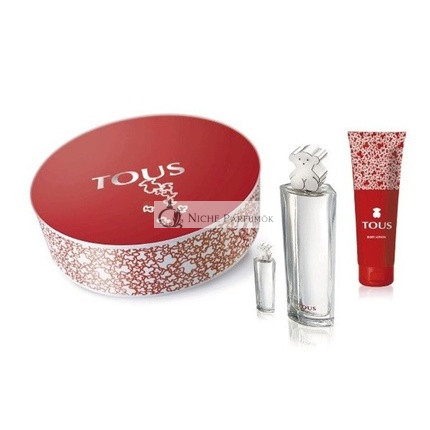 Tous Dámska Eau De Toilette 90ml + 30ml Vaporizátor + 10ml Mini Vaporizátor