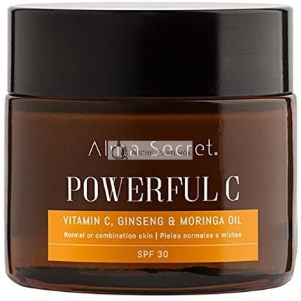 Alma Secret POWERFUL C Anti-Aging Rozjasňujúci krém, SPF 30, 50ml