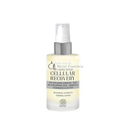 CELLULAR RECOVERY Anti-Aging Sérum pre Ženy s Hyalurónovou Kyselinou Vegánskym Kolagénom a CoQ10 50ml