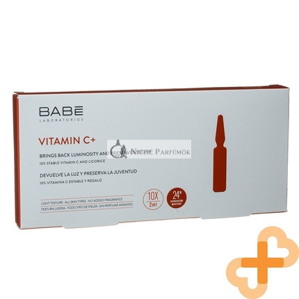 BABE Vitamín C + Hydratačné Rozjasňujúce Koncentrované Sérum Ampulky 2ml