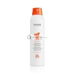   Babe Pediatrická Transparentná Ochrana Pred Slnkom Na Mokrú Pokožku SPF50 200ml