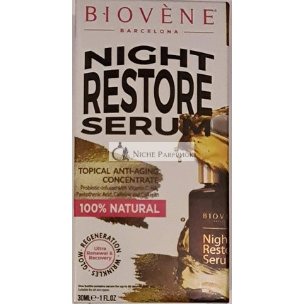 Biovene Barcelona Nočné Obnovujúce Sérum