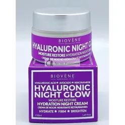 Biovene Hyaluronic Night Glow Hydration Night Cream, 50ml