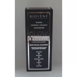   BIOVENE Glow Cleanse Pórov Exfoliačný Hlboký Čistiaci Prostriedok na Tvár, 120ml