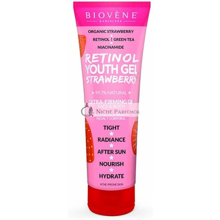 Retinol Mladistvý Gél Jahoda Extra Pevné Ošetrenie Pleti a Tela, 200ml