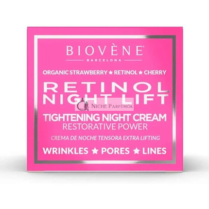 Retinol Nočný Lift Zpevňujúci Nočný Krém Regeneračná Moc