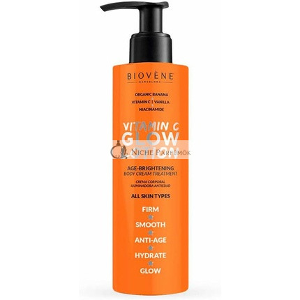 Vitamin C Zjasňujúci Telový Krém proti Starnutiu, 200ml