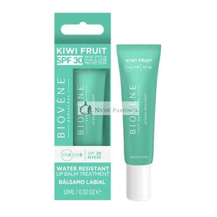Biovenek Kiwi Ovocný Vodoodolný Balzam na Pery Spf30, 10ml
