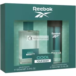 Reebok Cool Your Body Pánsky Darčekový Set, 250ml