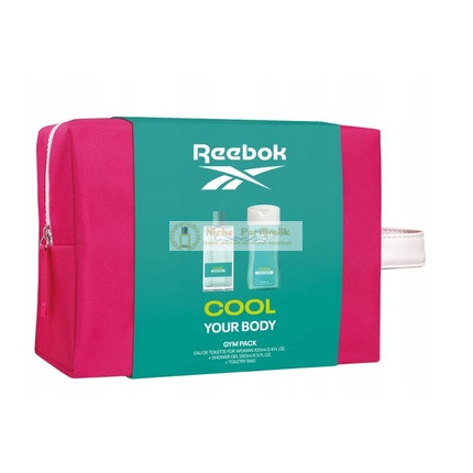Reebok Ženy Cool Your Body Eau De Toilette 100 ml a Sprchový Gél 250 ml