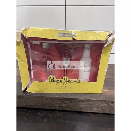 Pepe Jeans Pre ňu Eau de Parfum 30ml s telovým mliekom a sprchovým gélom 50ml