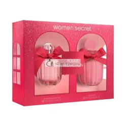   Women'secret Rouge Seduction Darčeková Sada Ženy Eau de Parfum 100ml a Telový Krém 200ml Ovocný Chypre 2 Dielna Sada