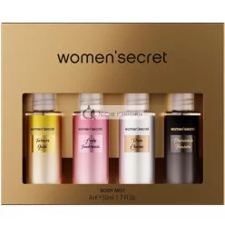 Women'secret Body Mist Glitter Darčeková sada - 4 ks
