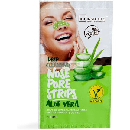 IDC Institute Čistiace Aloe Vera Pásky na nos - Balenie 5 kusov