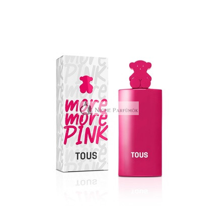 Tous More More Pink Eau de Toilette pre ženy, ovocno-kvetinová vôňa, 50ml