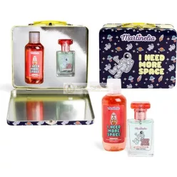  Aquarius Martinelia Vesmirný Set Eau de Toilette a Sprchový Gél v Cool Space Dizajne pre Chlapcov a Dievčatá, Osviežujúca Parfum a Sprchový Gél 30ml/150ml