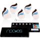 NOOVES NAILS Prémiové Predbežné Gélové Nechtové Fólie, Tokový Dizajn, Polotvrdé Gélové Nechtové Pásky, Polostálo Gélové Nálepky