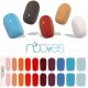 NOOVES NAILS Prémiové Predprípravné Gélové Nechtové Fólie Melody Multicolor