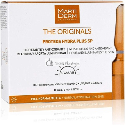 MARTIDERM The Originals Proteos Hydra Plus Sp Ampulky 10 X 2 Ml