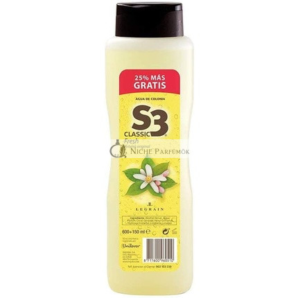 S3 Eau de Toilette 600ml + 150ml - balíček 2 kusy