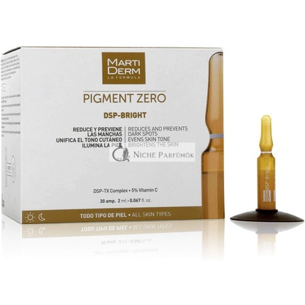 MartiDerm Pigment Zero DSP BRIGHT Ampulky, 2ml