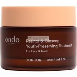   ONDO BEAUTY 36.5 Peptidy a Ginzeng Ošetrenie krku TOK-TOK Anti-aging Krém 50ml