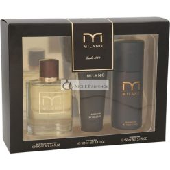   Milano Kolínska voda balíček 100ml + After shave 100ml + Deodorant spray 150ml
