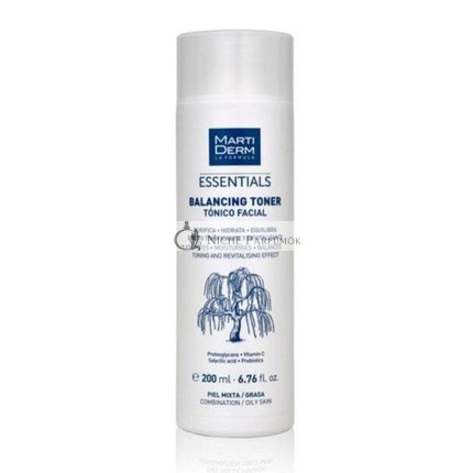 Martiderm Essentials čistiace tonikum Balancing Toner 200 ml