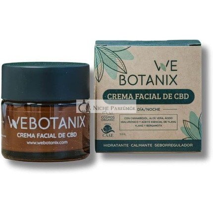 Webotanix CBD Krém Konopný Pleťový Krém - CBD Kozmetika Starostlivosť o Pleť