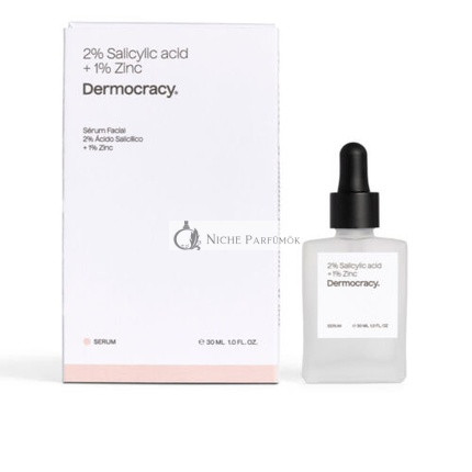 2% Kyselina salicylová + 1% Zinok Sérum na tvár, 30ml