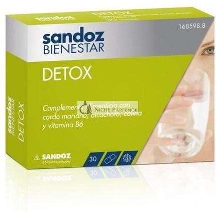 Sandoz Detox kapsuly - 30 ks