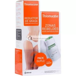   ALMIRALL THIOMUCASE Krém a Tyčinka Duo - Štandard, Čierna