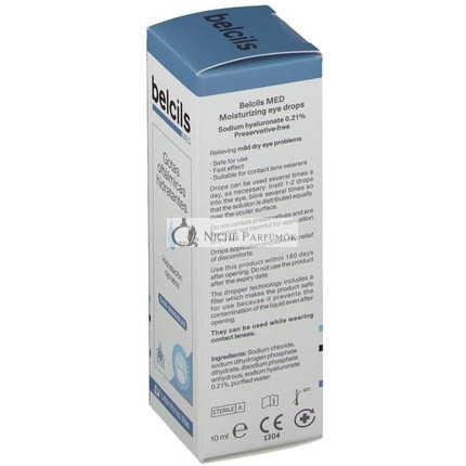 Belcils Med Hydratačné Očné Kvapky 10ml