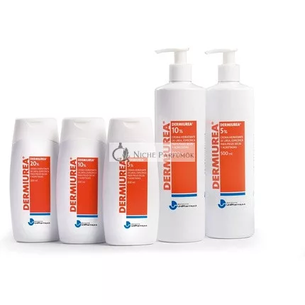 Unipharma Dermiurea 5% hydratačný krém, 500ml