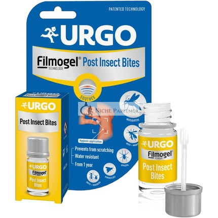 Urgo Post Bites Filmogel proti poškrabaniu a upokojenie svrbenia 2ml fľaša so zabudovanou špachtľou
