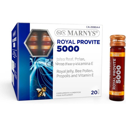 Marny's Pure Real Jelly 5000 Maximálna energia 20 ampúl, 415g