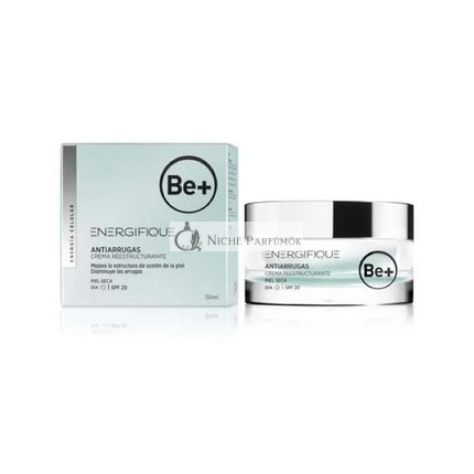 Be+ Energifique Krém proti vráskam na suchú pleť, 50ml