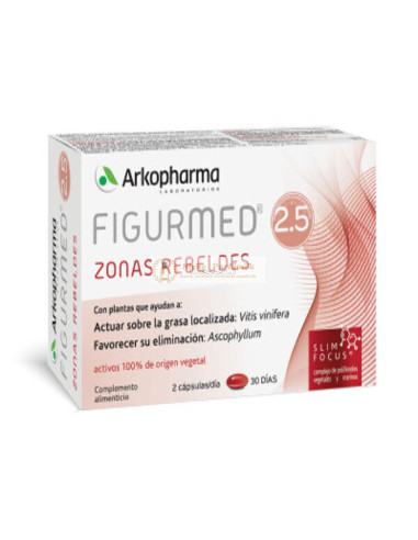 Sesderma Arkopharma Figurmed Rebel Zones 60 Kapsúl