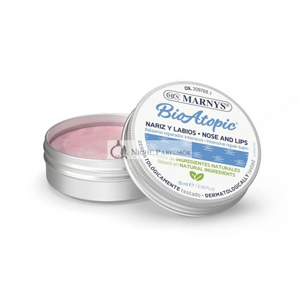 BioAtopic Balzam na Nos a Pery, Regeneruje, Chráni a Upokojuje Suchý Nos a Pery, 15ml