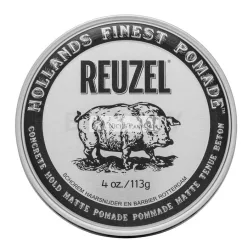   Reuzel Concrete Hold Matte Pomade pomáda na vlasy pre silnú fixáciu 113 g