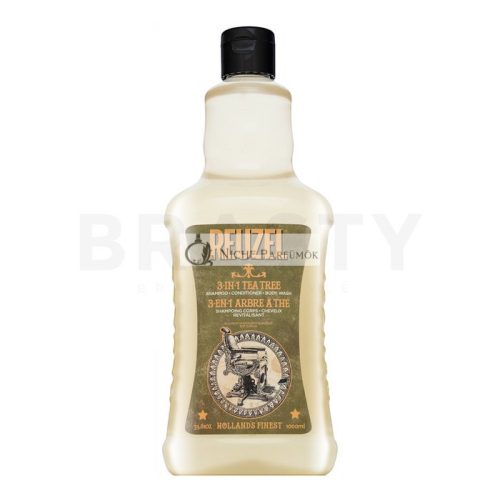 Reuzel 3-in-1 Tea Tree Shampoo šampón, kondicionér a sprchový gel 1000 ml
