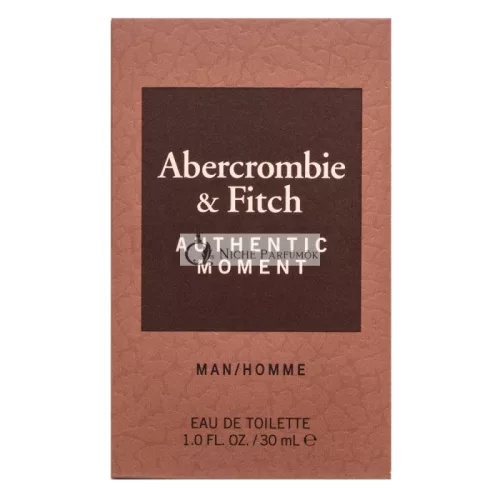 Abercrombie & Fitch Authentic Moment Man toaletná voda pre mužov 30 ml