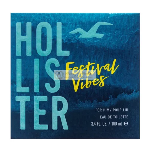 Hollister Festival Vibes for Him Eau de Toilette férfiaknak 100 ml