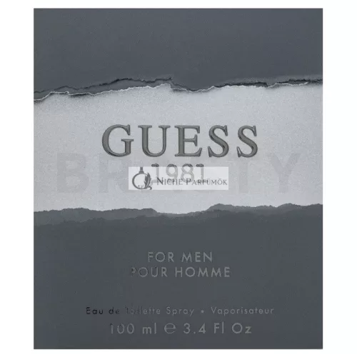 Guess 1981 toaletná voda pre mužov 100 ml