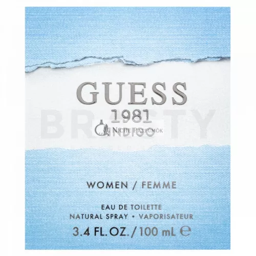 Guess 1981 Indigo toaletná voda pre ženy 100 ml