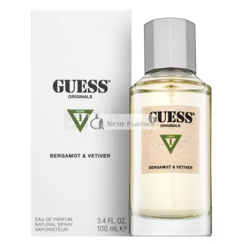 Guess Originals Type 1 Bergamot & Vetiver parfémovaná voda unisex 100 ml