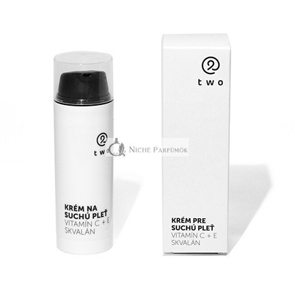 Vitamin C + E, Squalane 50 ml Krém na Suchú Pokožku