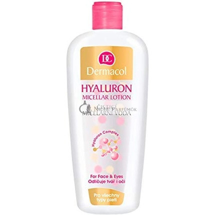 Dermacol Hyaluron Micellar Lotion odličovacia micelárna voda 400 ml