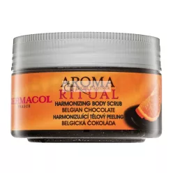   Dermacol Aroma Ritual Belgian Chocolate Harmonizing Body Scrub telový peeling 200 ml